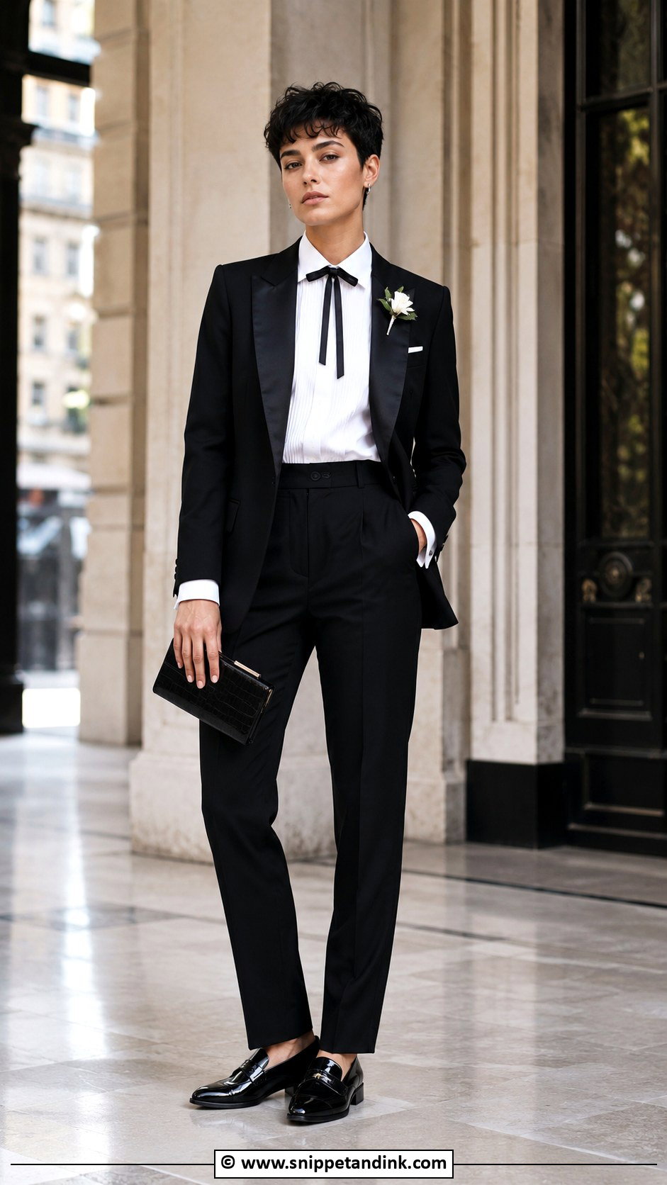 Non Binary Wedding Tuxedo Outfit - Snippet and Ink - 25 Non Binary Wedding Outfit Ideas