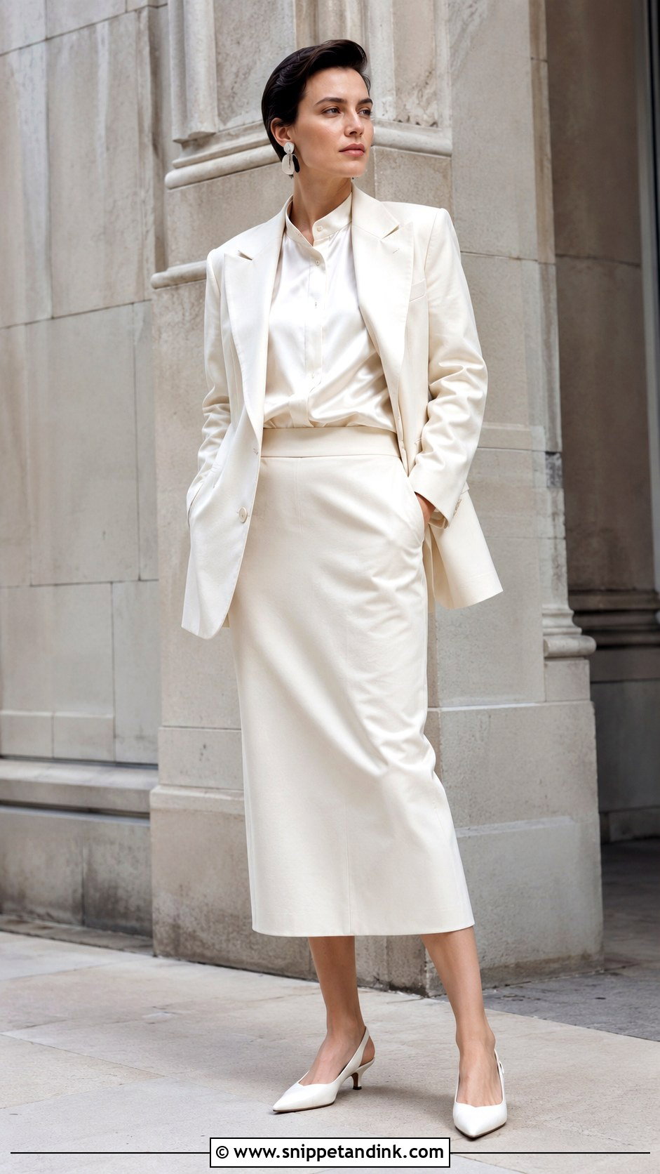 Nonbinary Wedding Skirt Suit Outfit - Snippet and Ink - 25 Nonbinary Wedding Outfit Ideas