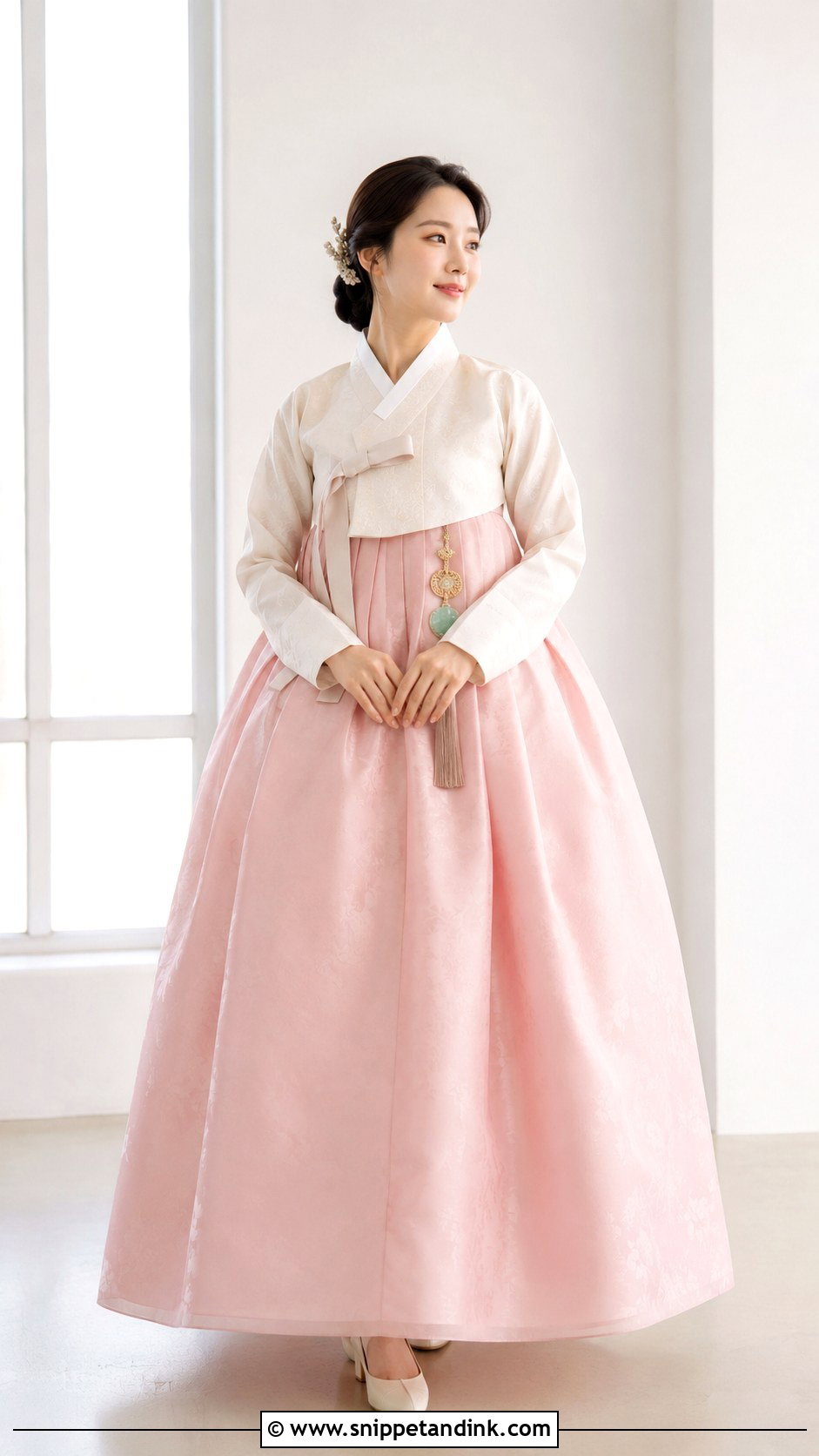 Norigae Wedding Hanbok - Snippet and Ink - 25 Traditional Korean Wedding Dress Ideas