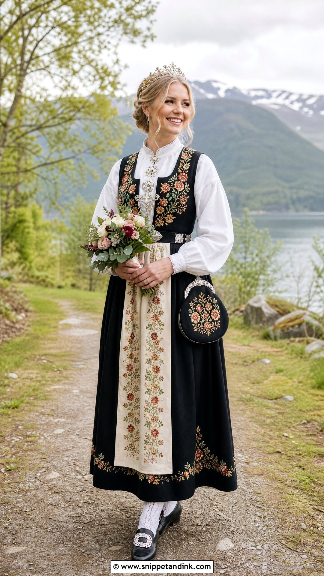 Norwegian Traditional Marriage Dress With Bunad - Snippet and Ink - 20 Traditional Marriage Dress for Women Ideas