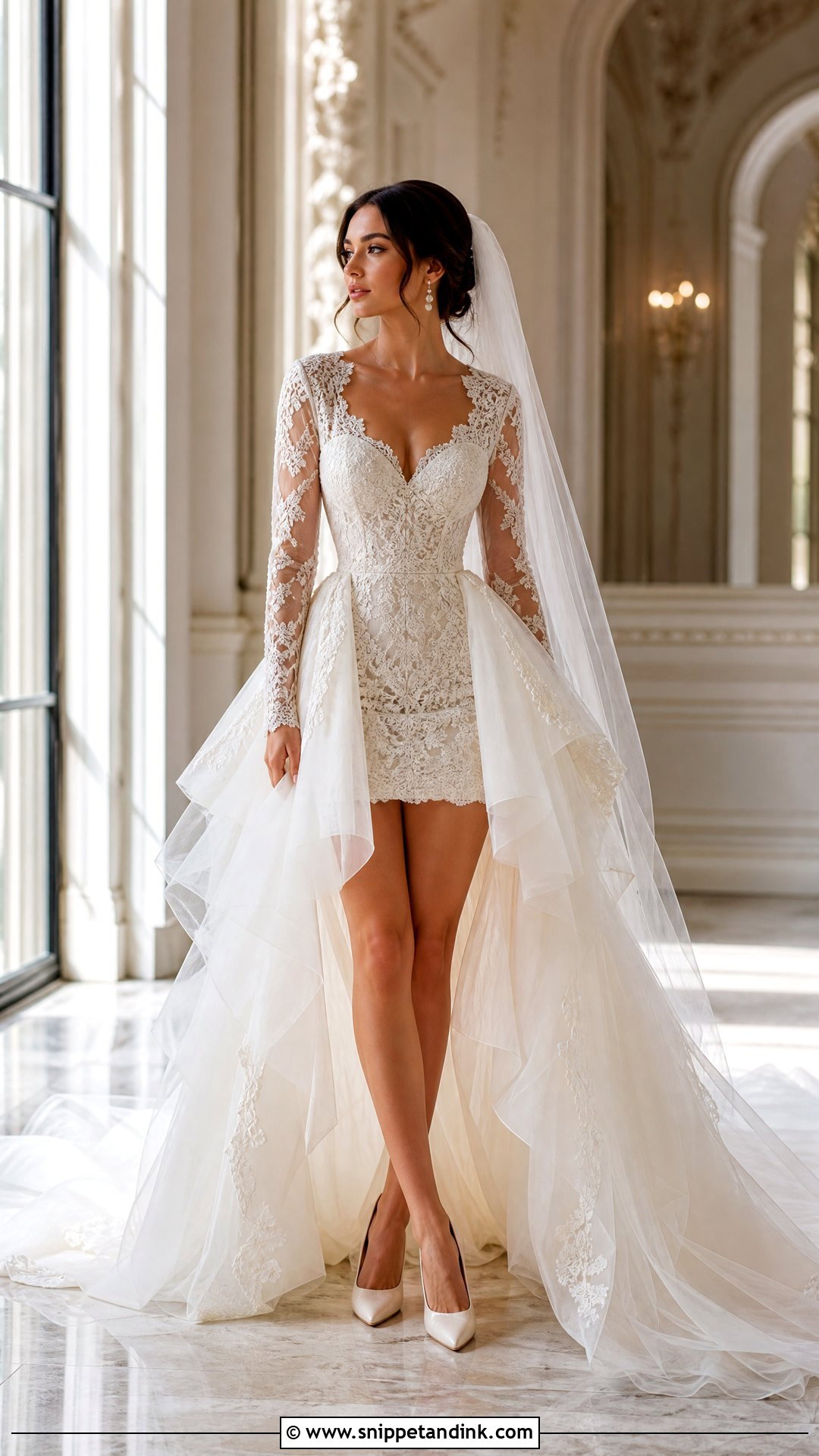 November Rain High Low Wedding Dress - Snippet and Ink - 20 November Rain Wedding Dress Ideas