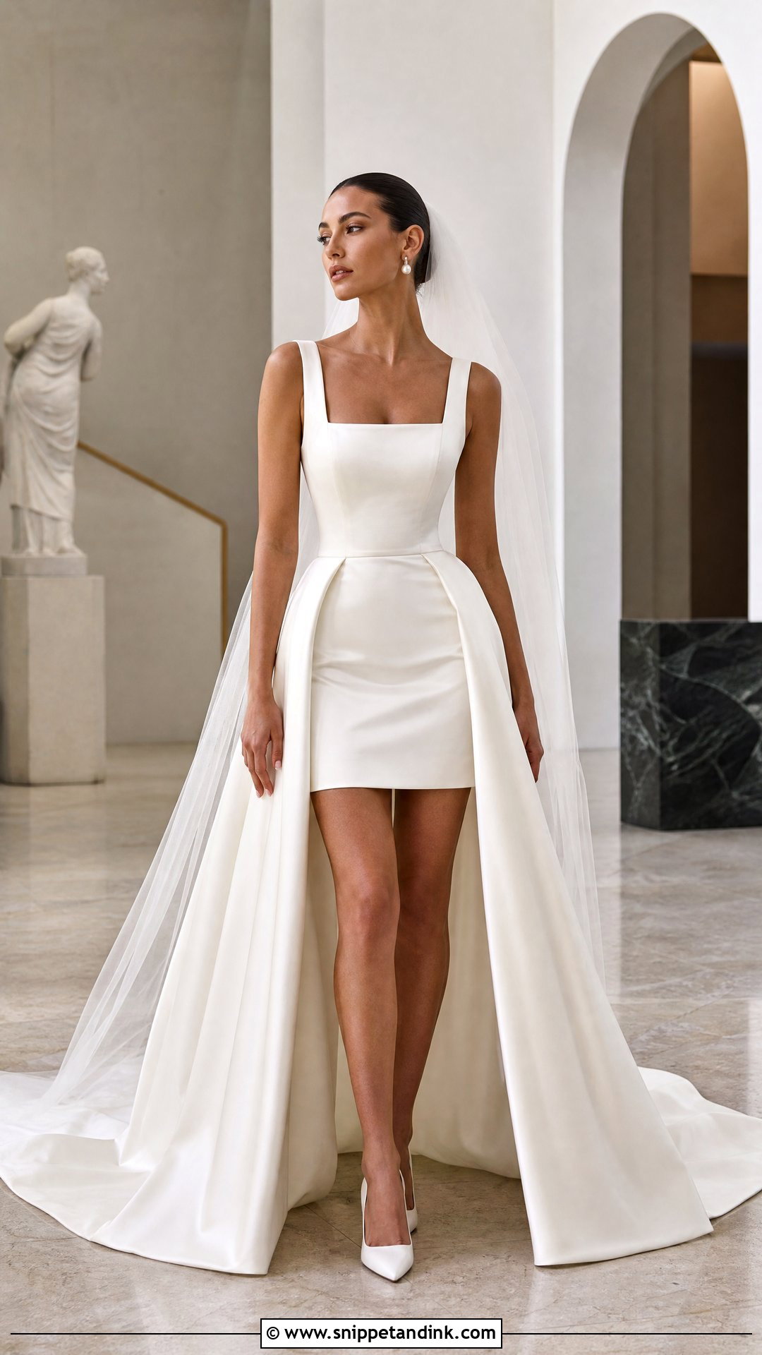 November Rain Mikado Wedding Dress - Snippet and Ink - 20 November Rain Wedding Dress Ideas