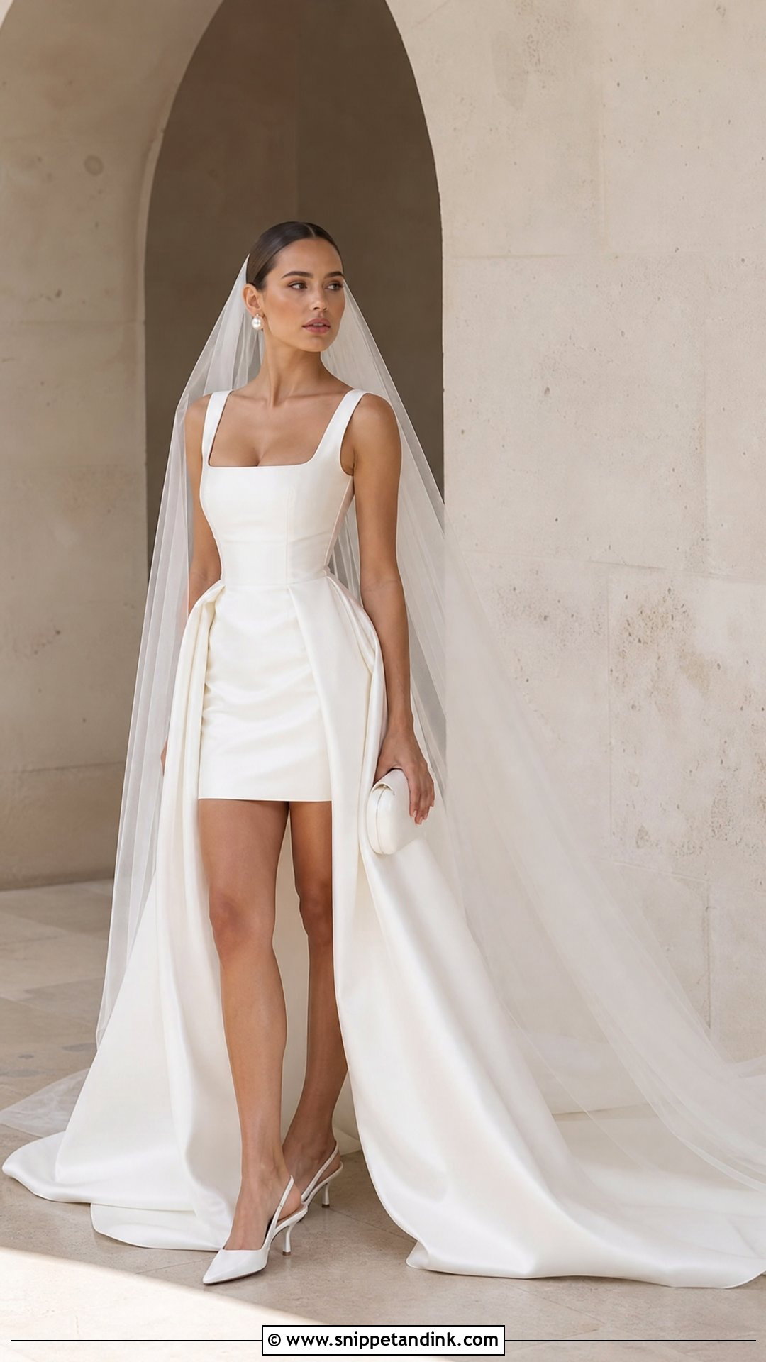 November Rain Satin Wedding Dress - Snippet and Ink - 20 November Rain Wedding Dress Ideas