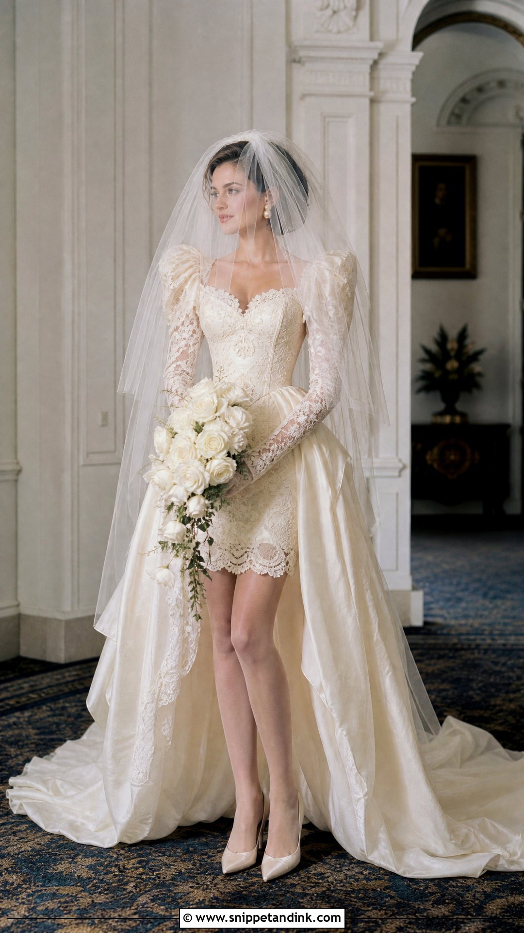 November Rain Vintage Wedding Dress - Snippet and Ink - 20 November Rain Wedding Dress Ideas