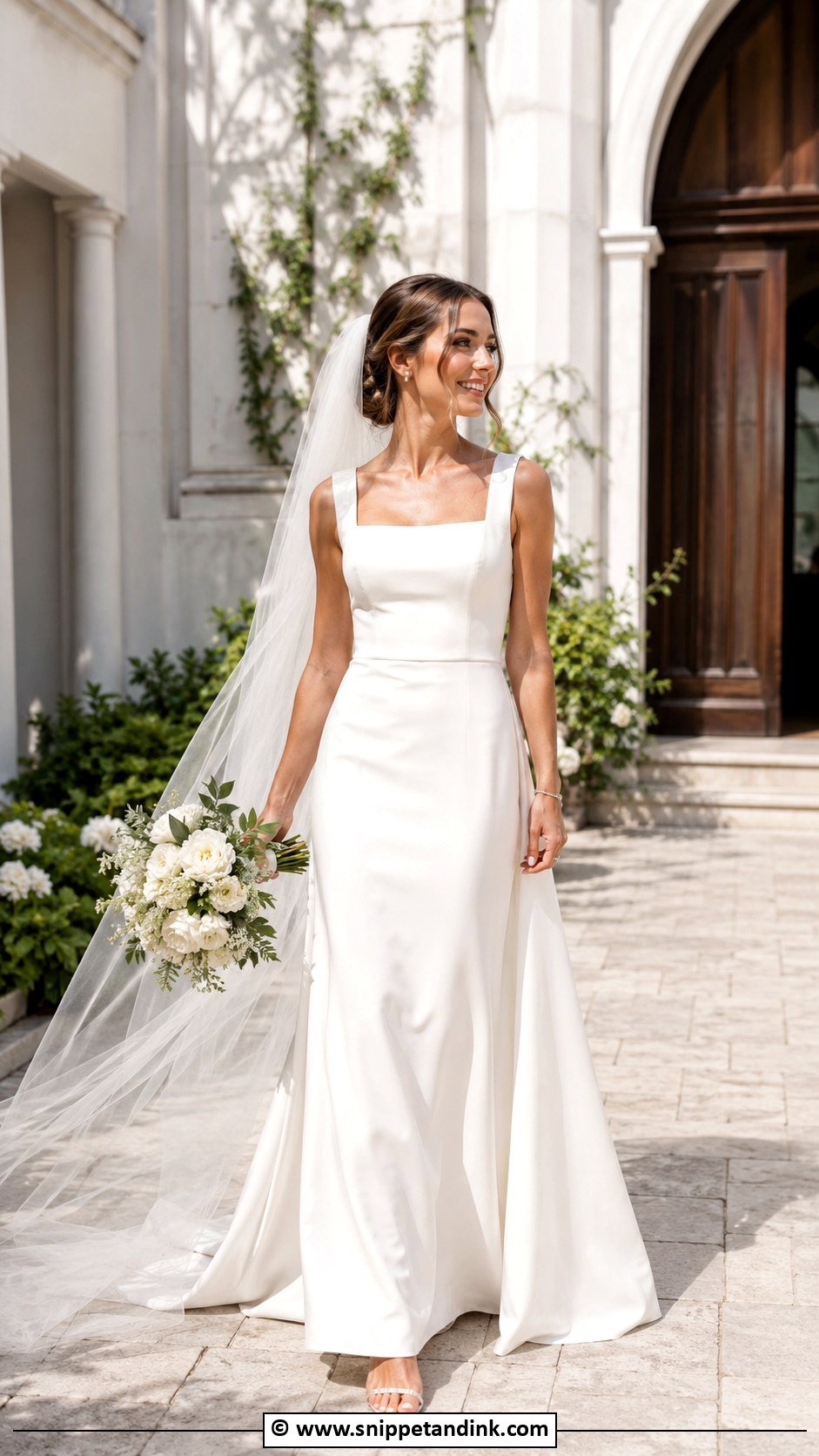Off Shoulder Bride Gown - Snippet and Ink - 30 Bride Gown Ideas