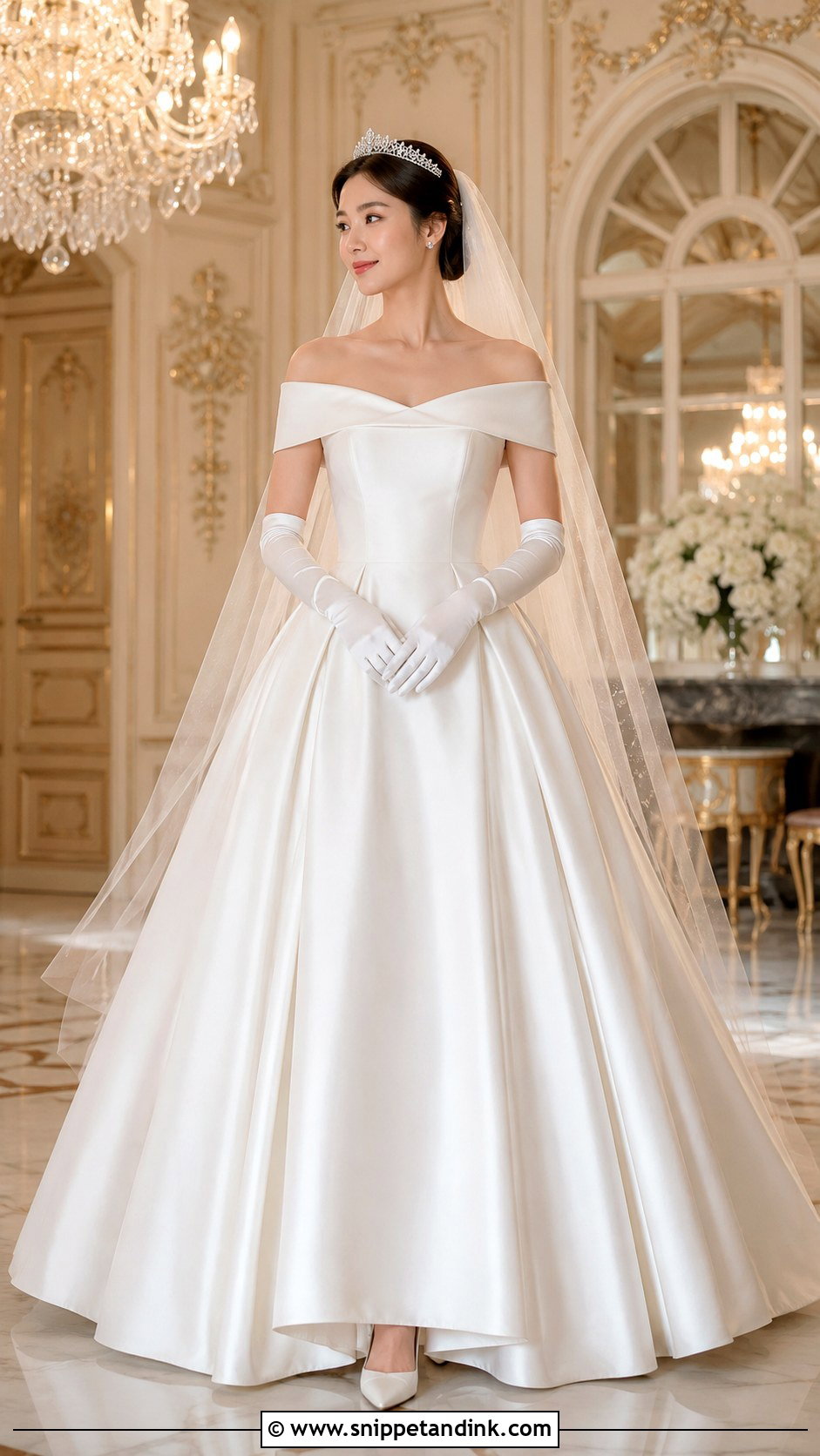 Off Shoulder Royal Wedding Dress - Snippet and Ink - 20 Royal Wedding Dress Queens Ideas