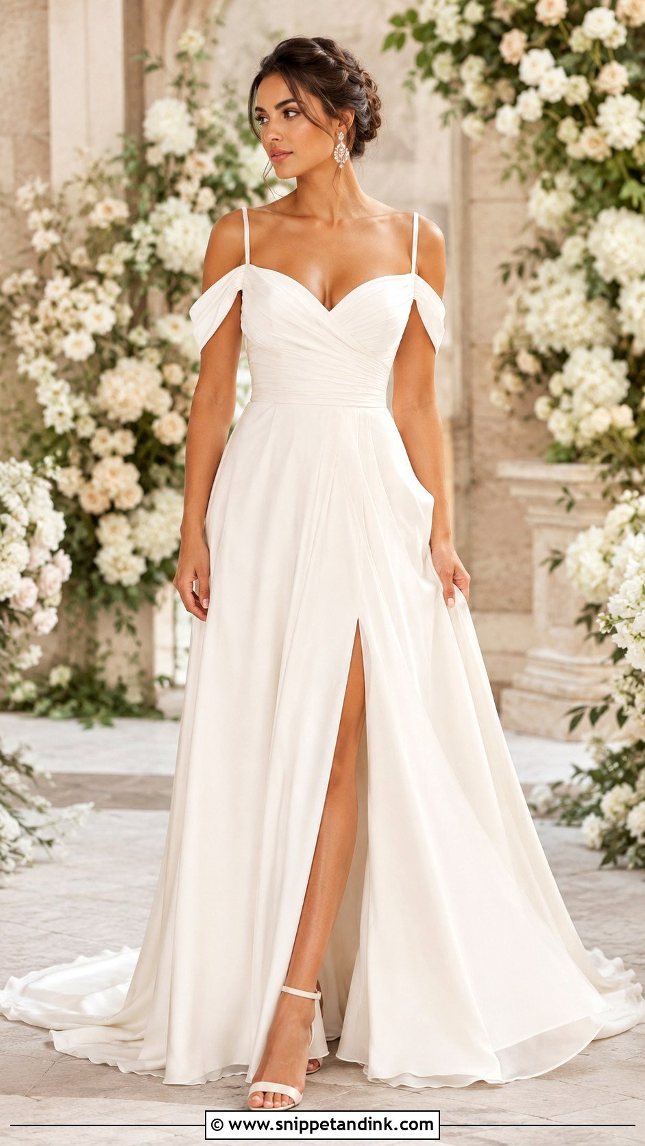 Off Shoulder Wedding Dress With Straps - Snippet and Ink - 25 Wedding Dress with Straps Ideas
