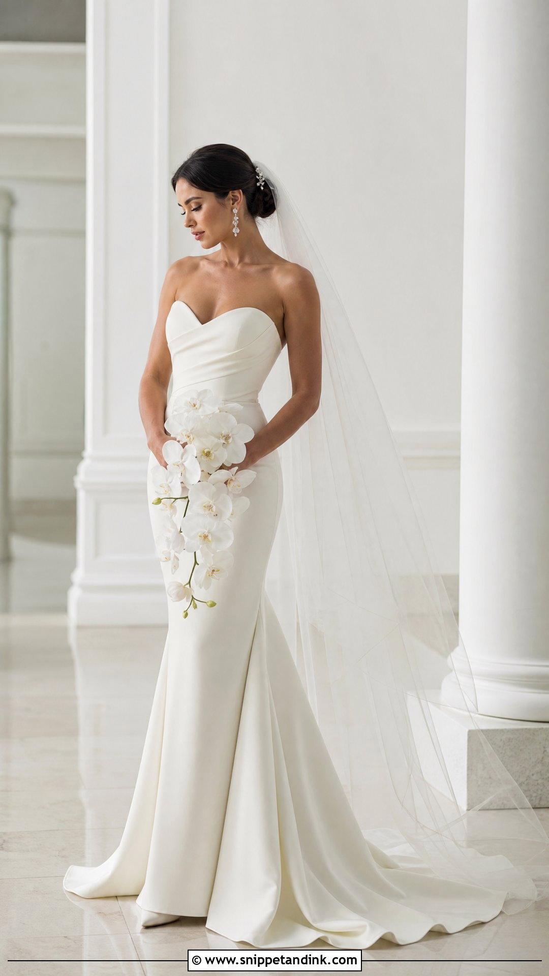 Off White Mermaid Bridal Dress - Snippet and Ink - 20 Off White Bridal Dress Ideas