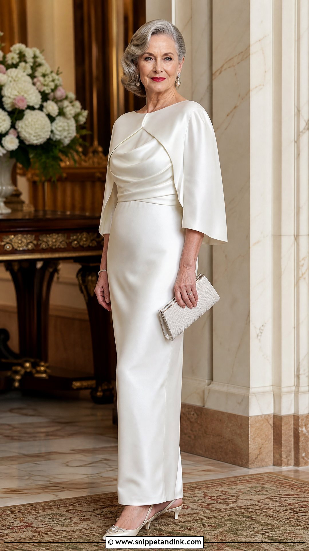 Old Hollywood Bride With Mature Bridal Gown - Snippet and Ink - 20 Old Hollywood Bride Ideas