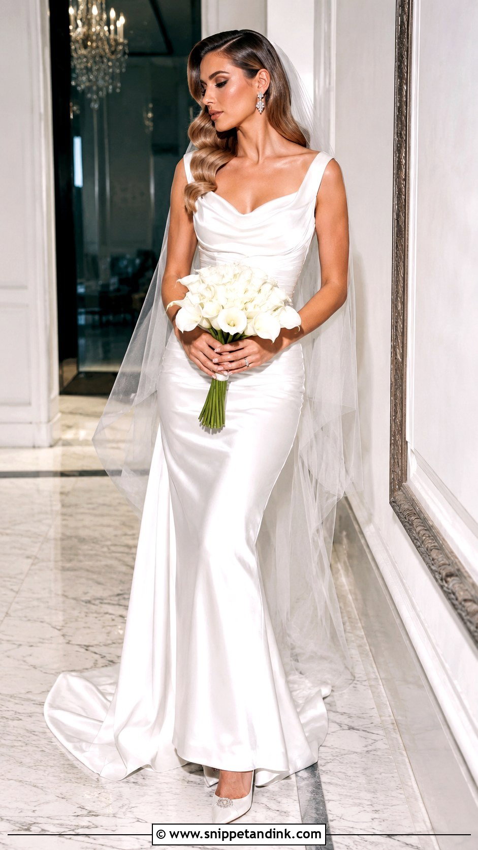 Old Hollywood Wedding Dress - Snippet and Ink - 25 Vintage Wedding Dress Aesthetic Ideas