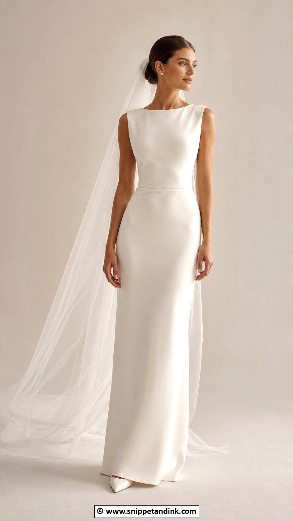 Old Money Minimal Wedding Dress - Snippet and Ink - 30 Old Money Wedding Dress Ideas