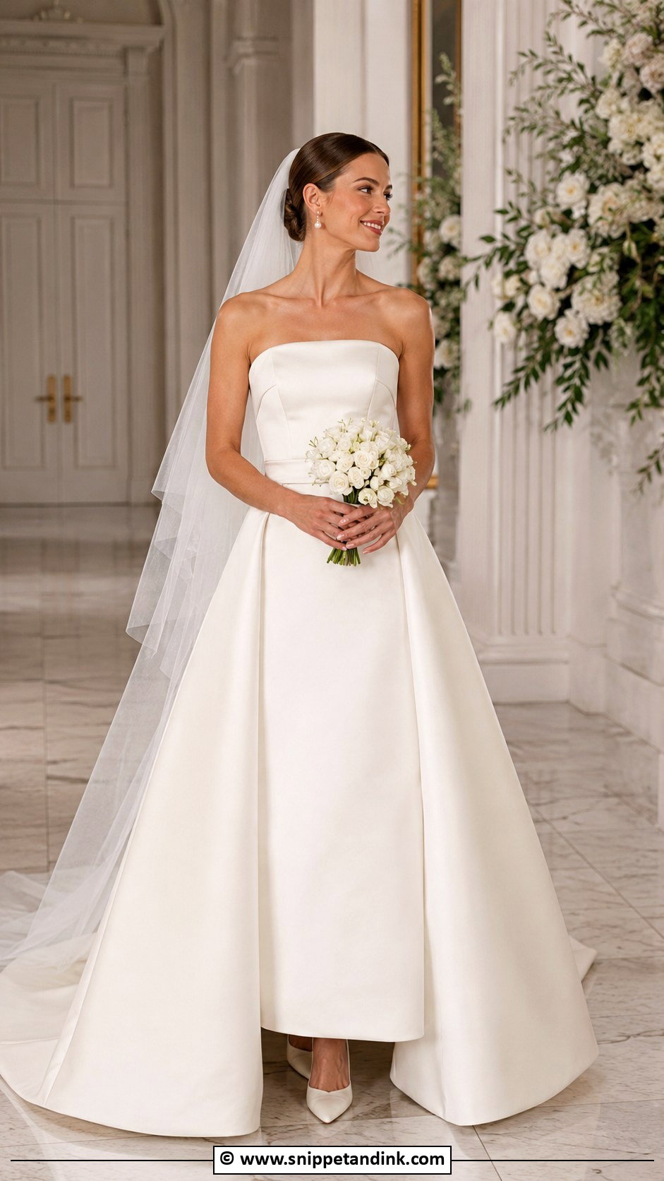 Old Money Tea Length Wedding Dress - Snippet and Ink - 30 Old Money Wedding Dress Ideas