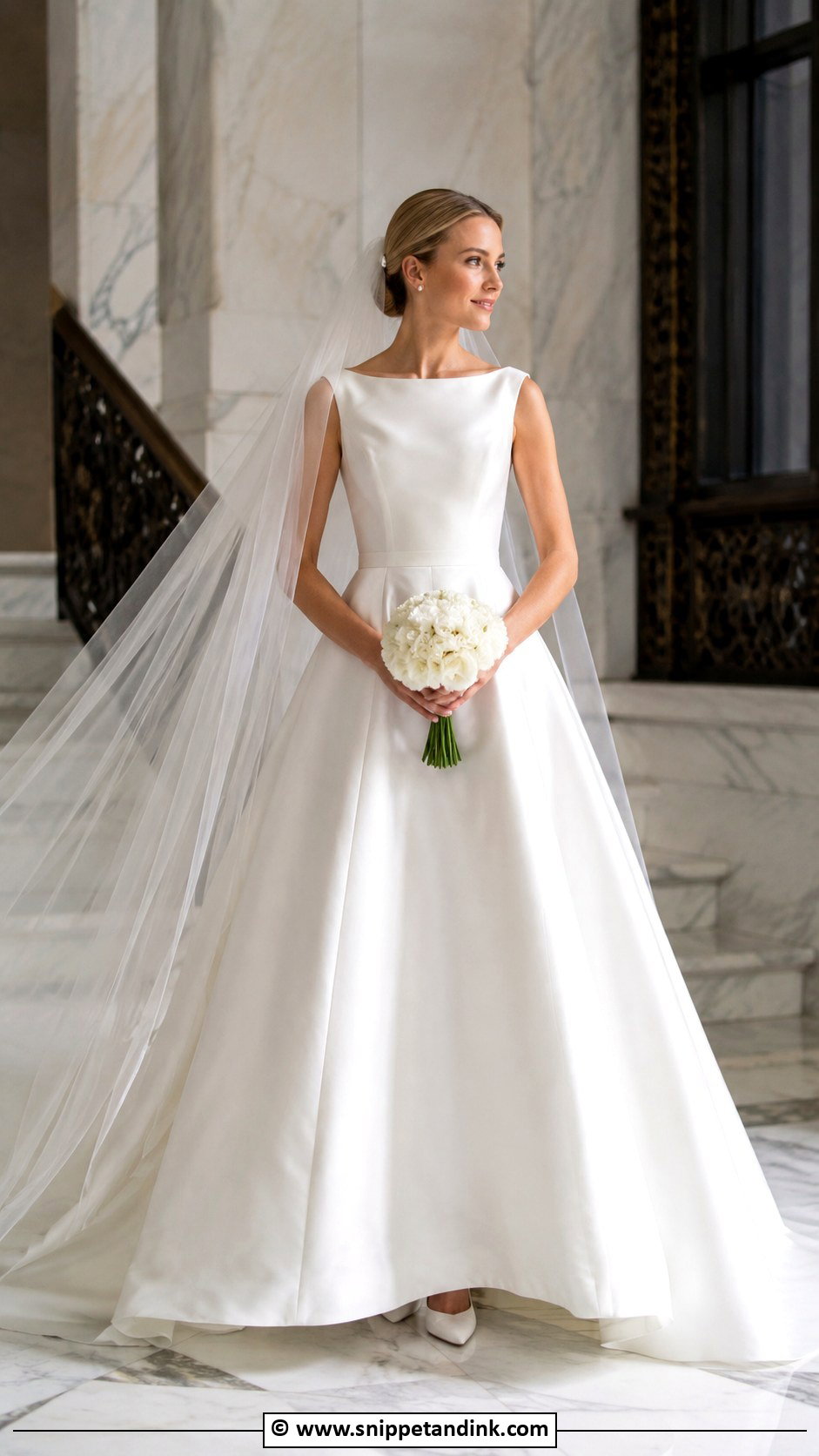 Old Money Wedding Dress With Gloves - Snippet and Ink - 30 Old Money Wedding Dress Ideas