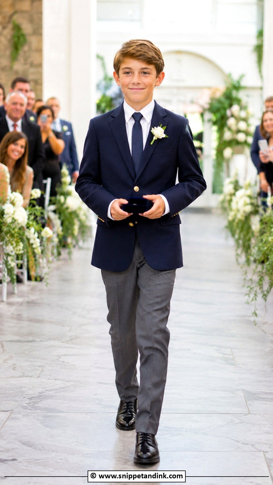 Older Ring Bearer - Snippet and Ink - 30 Ring Bearer Ideas