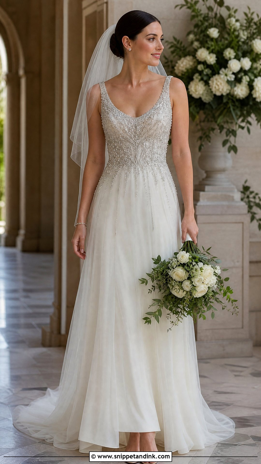 Oleg Cassini Beaded Wedding Dress - Snippet and Ink - 20 Oleg Cassini Wedding Dress Ideas