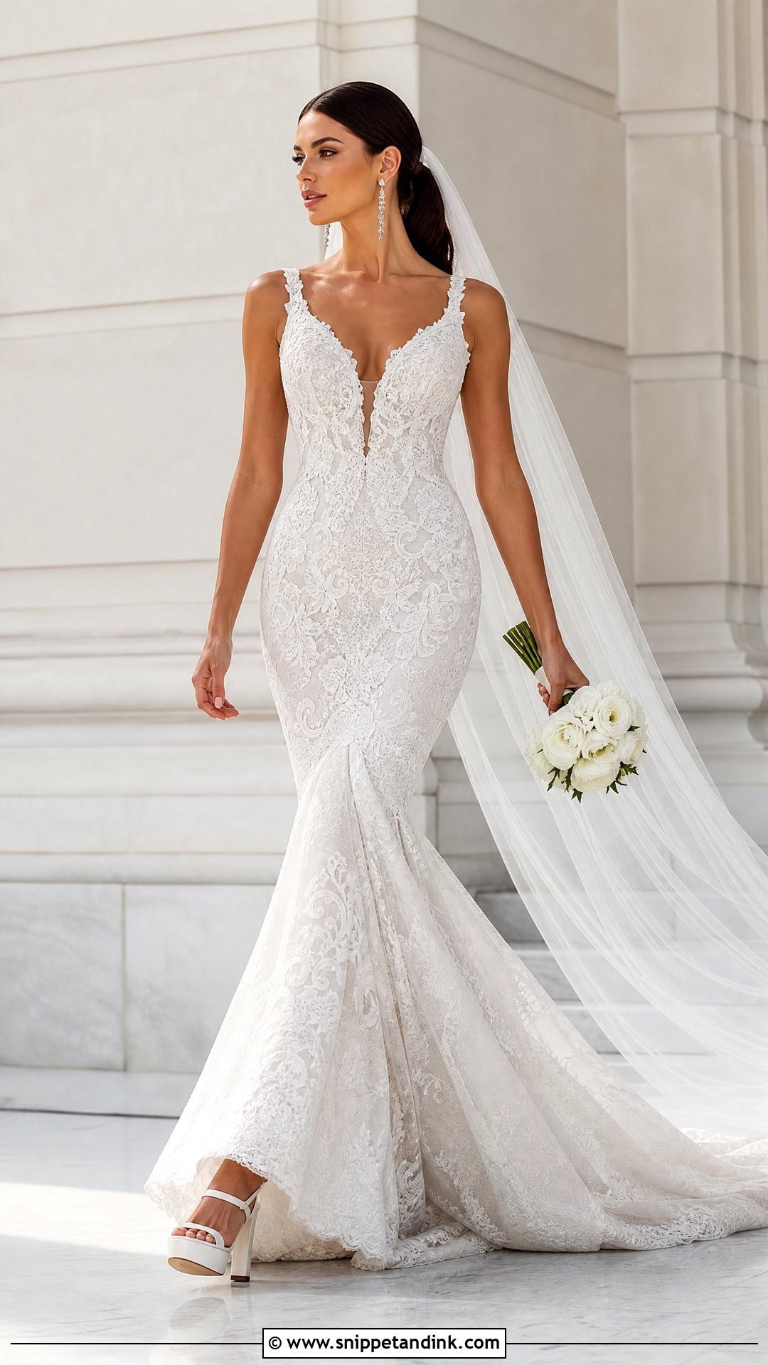 Oleg Cassini Mermaid Wedding Dress - Snippet and Ink - 20 Oleg Cassini Wedding Dress Ideas