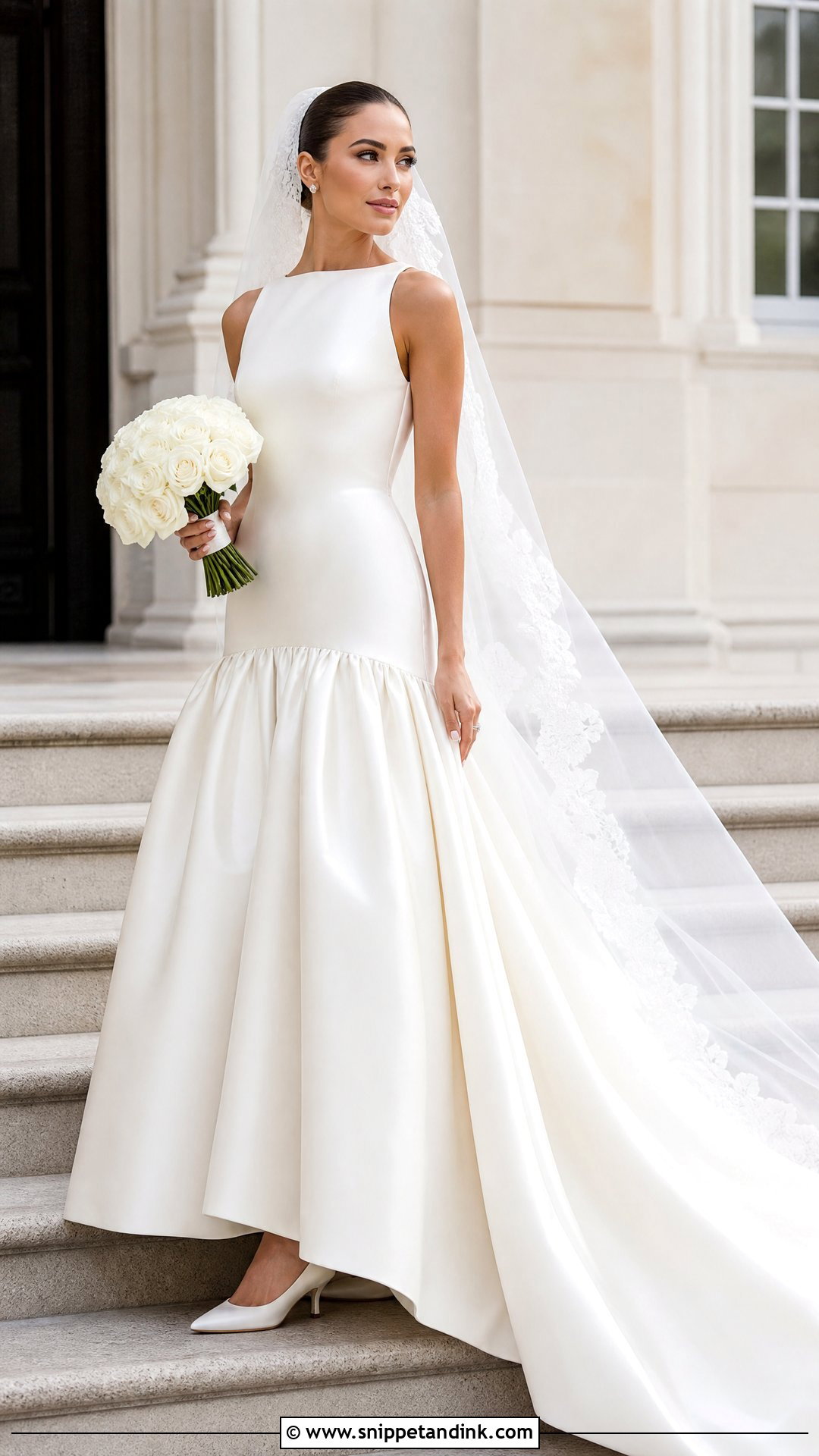 Olivia Culpo Drop Waist Wedding Dress - Snippet and Ink - 20 Olivia Culpo Wedding Dress Ideas