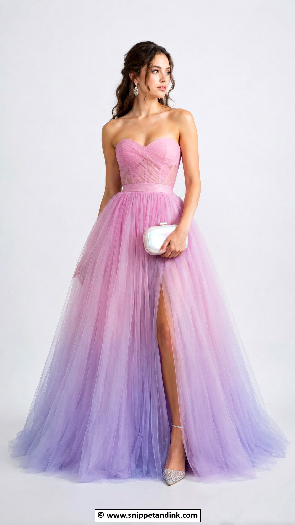 Ombre Princess Gown - Snippet and Ink - 35 Princess Gown Ideas