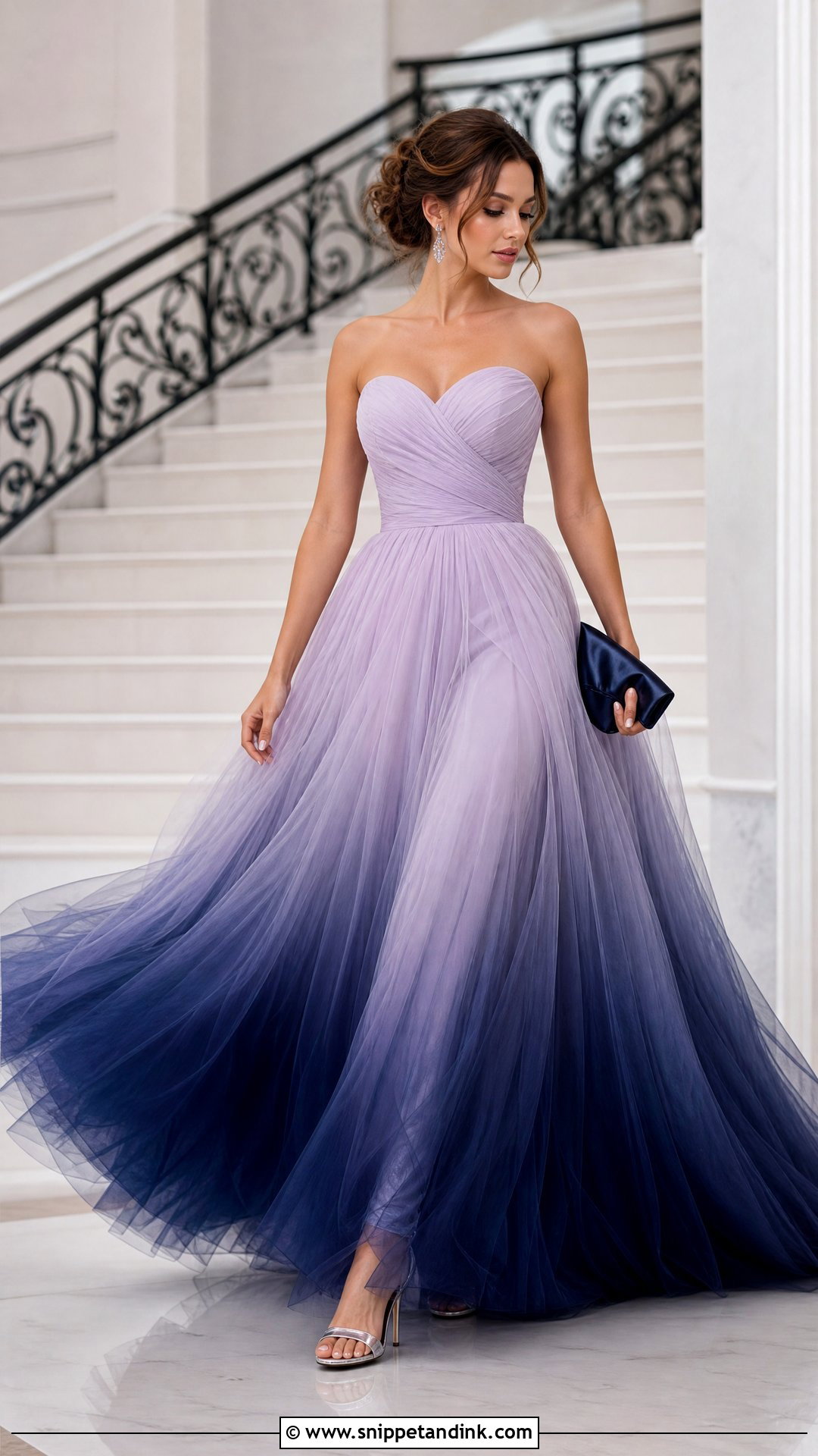 Ombre Tulle Ball Gown - Snippet and Ink - 20 Tulle Gowns