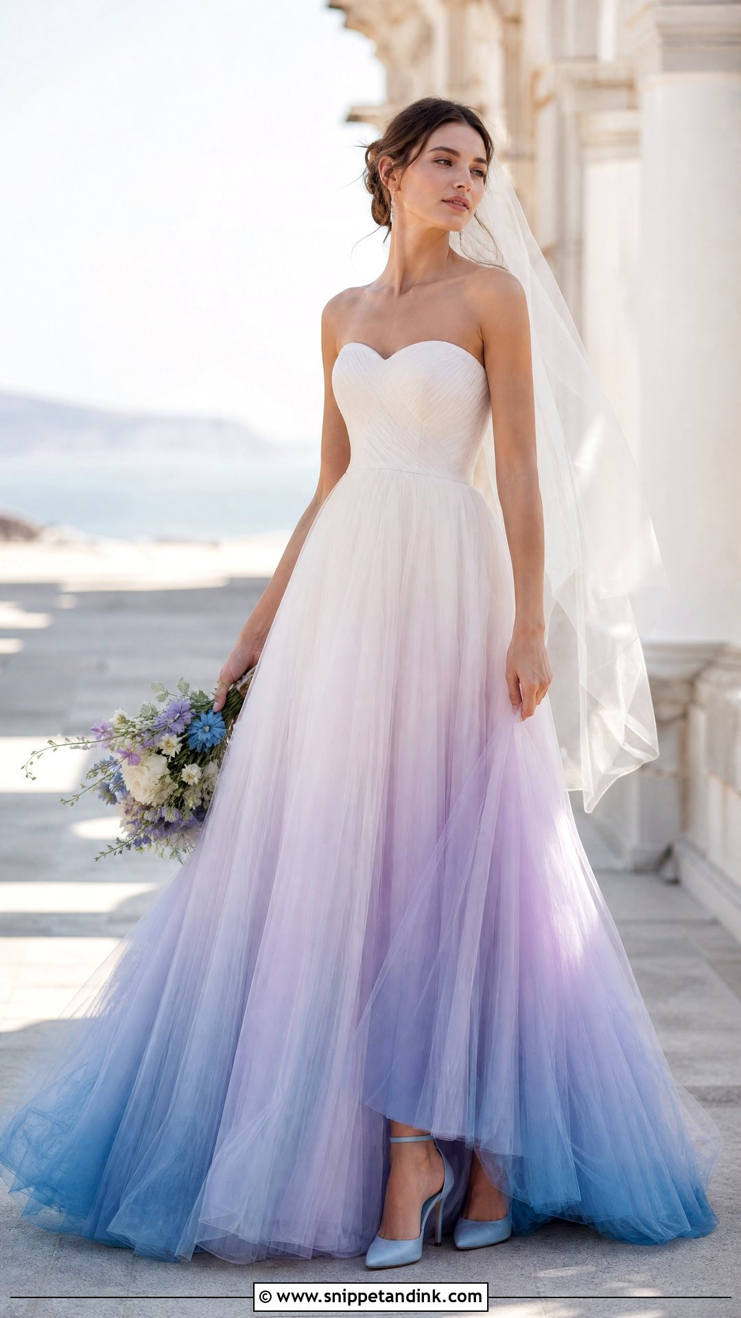 Ombre Wedding Dress - Snippet and Ink - 20 Non Conventional Wedding Dress Ideas