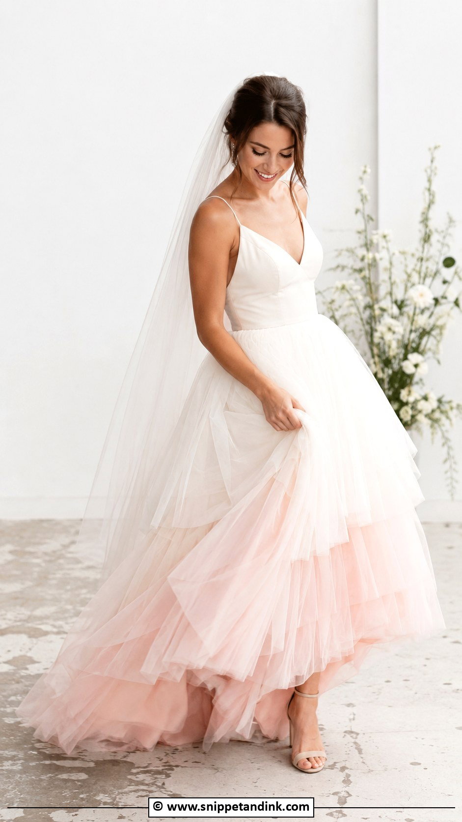 Ombre Wedding Dress - Snippet and Ink - 30 Colored Wedding Dresses