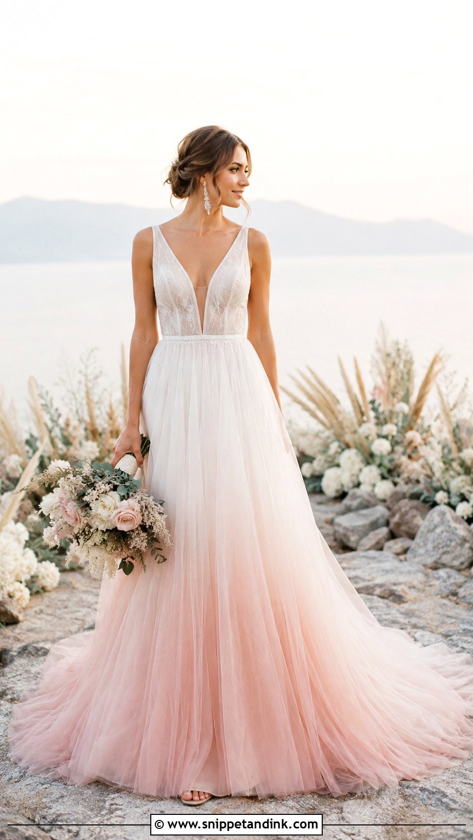 Ombre Wedding Dress - Snippet and Ink - 25 Non Traditional Wedding Dresses