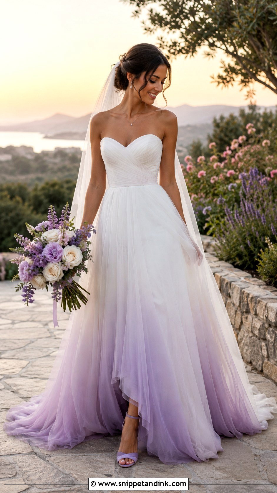 Ombre Wedding Dress - Snippet and Ink - 25 Weird Wedding Dress Ideas