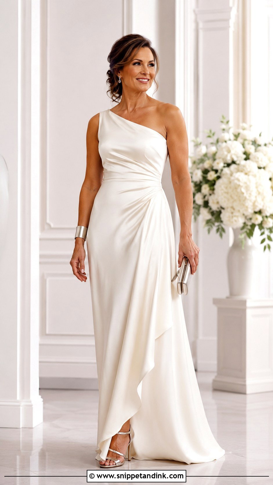 One Shoulder Second Wedding Dress - Snippet and Ink - 20 Second Marriage Wedding Dress Over 40 Ideas
