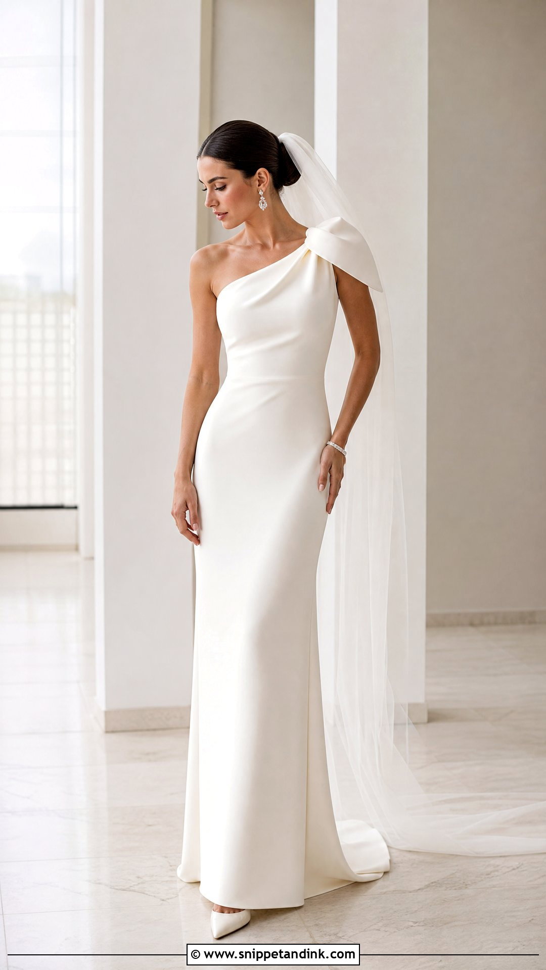 One Shoulder Strap Wedding Dress - Snippet and Ink - 20 Strap Wedding Dress Ideas