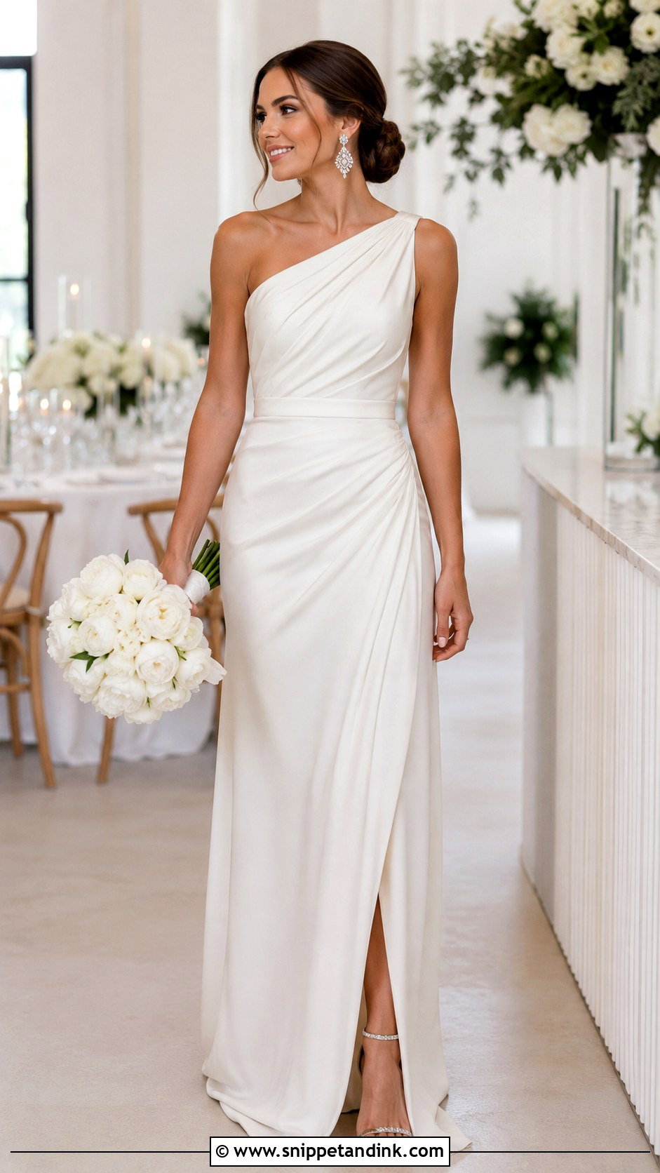 One Shoulder Wedding Dress - Snippet and Ink - 25 2008 Wedding Dresses