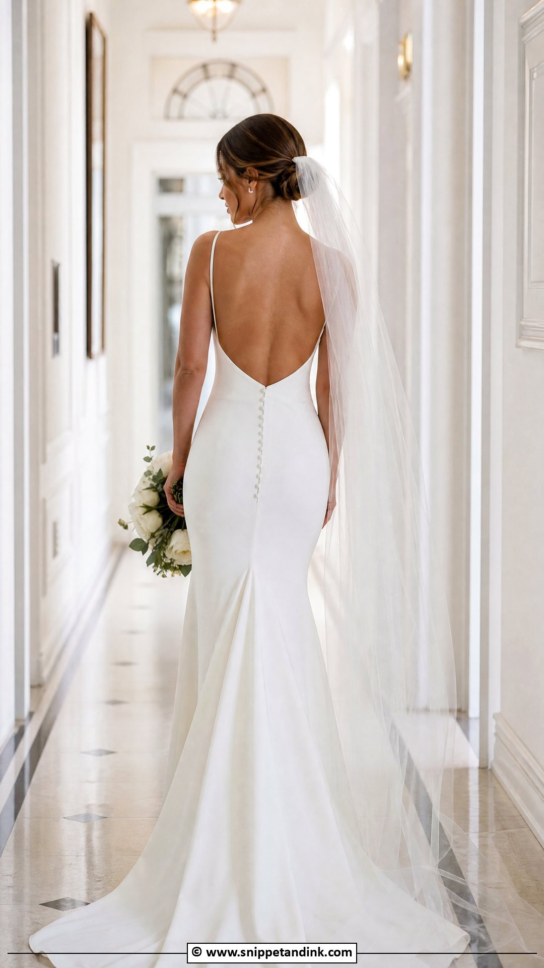 Open Back Bridal Dress - Snippet and Ink - 35 Latest Bridal Dresses