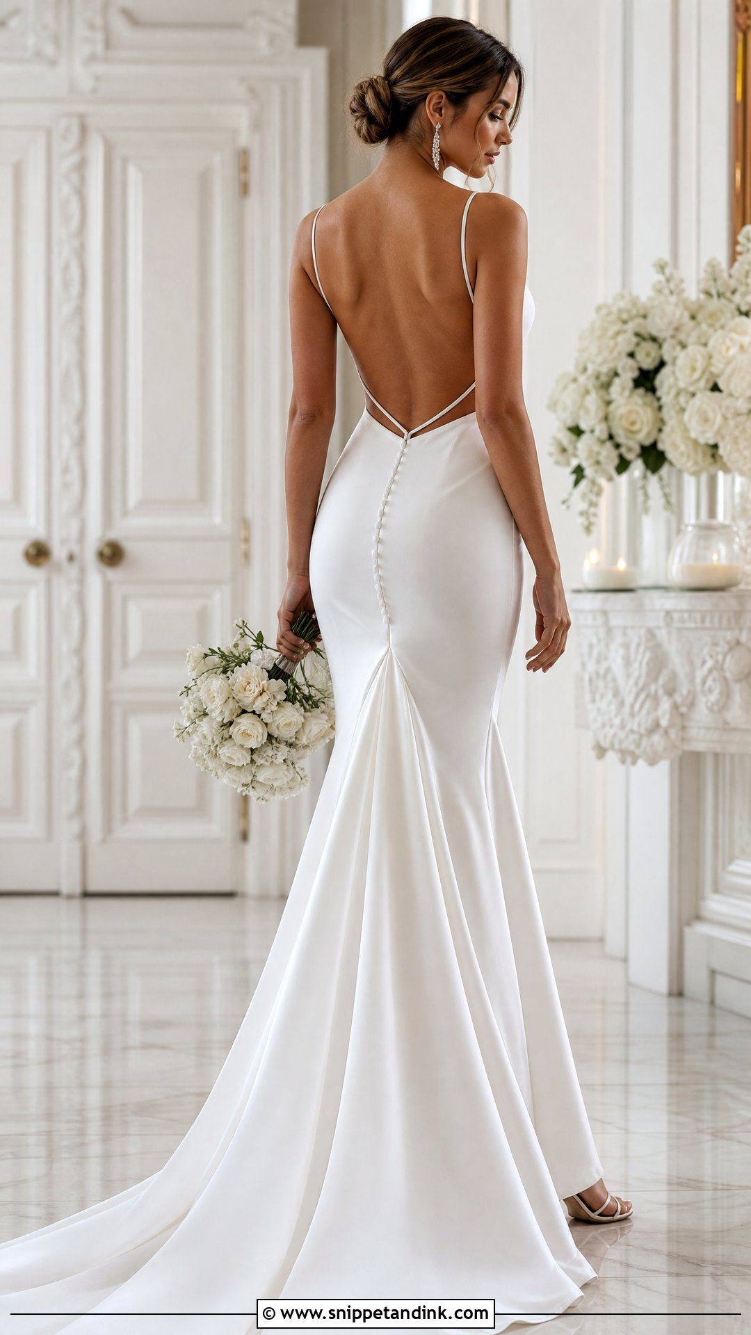 Open Back Mermaid Wedding Dress - Snippet and Ink - 25 Wedding Dresses Open Back