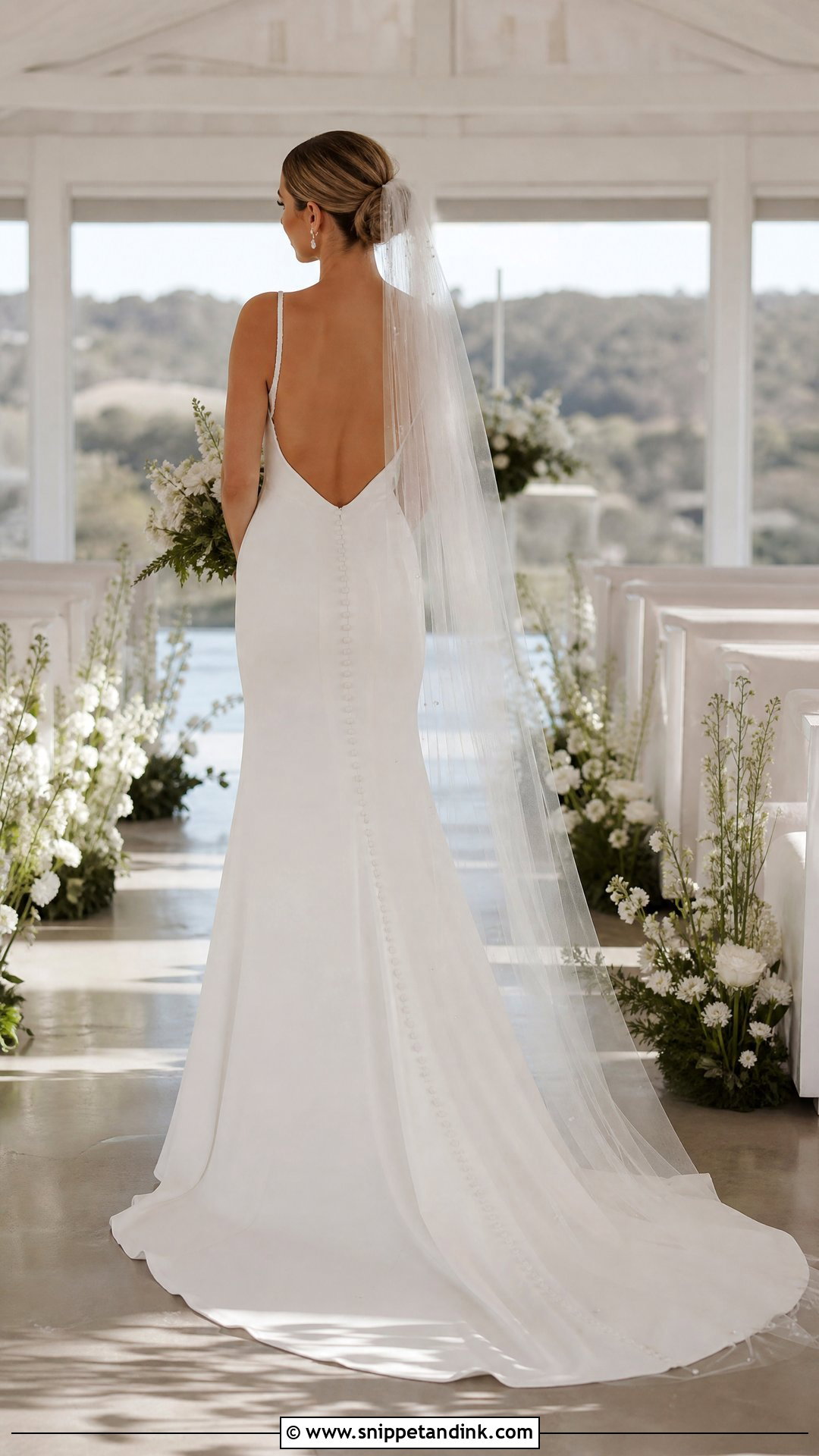 Open Back Wedding Dress - Snippet and Ink - 20 Wona Concept Wedding Dress Ideas