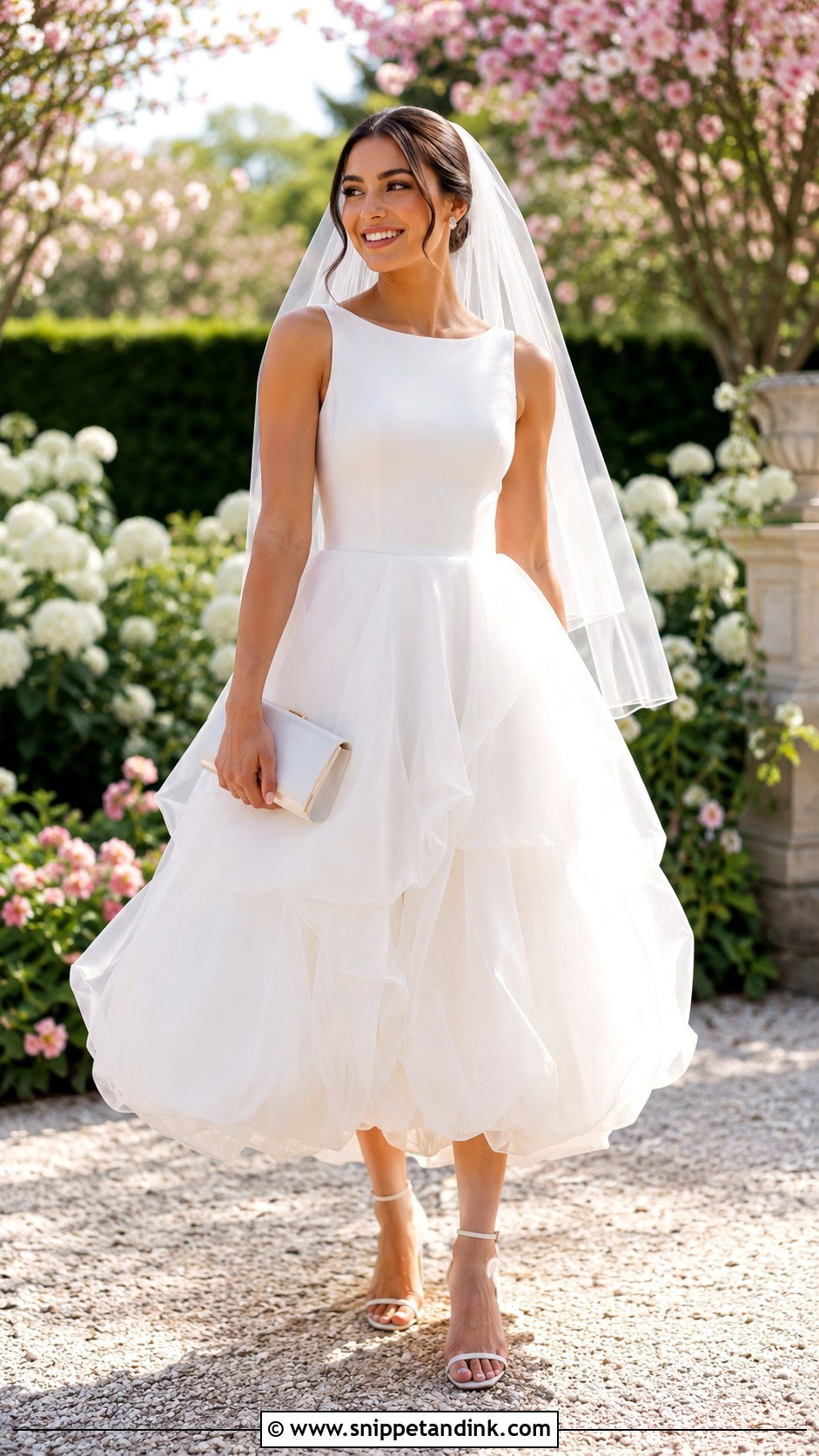 Organza Balloon Wedding Dress - Snippet and Ink - 20 Balloon Wedding Dress Ideas