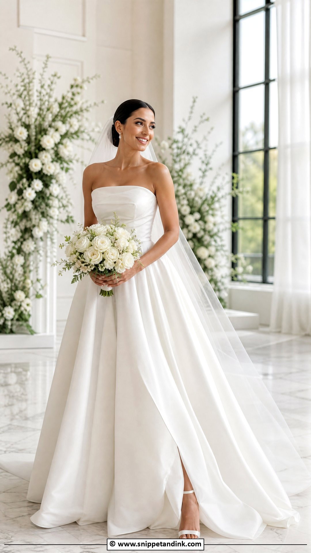 Organza Bridal Dress - Snippet and Ink - 35 Latest Bridal Dresses