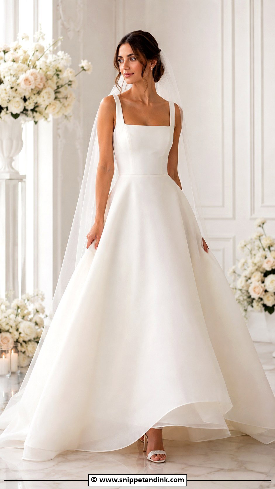 Organza Bridal Dress - Snippet and Ink - 35 Bridal Dresses