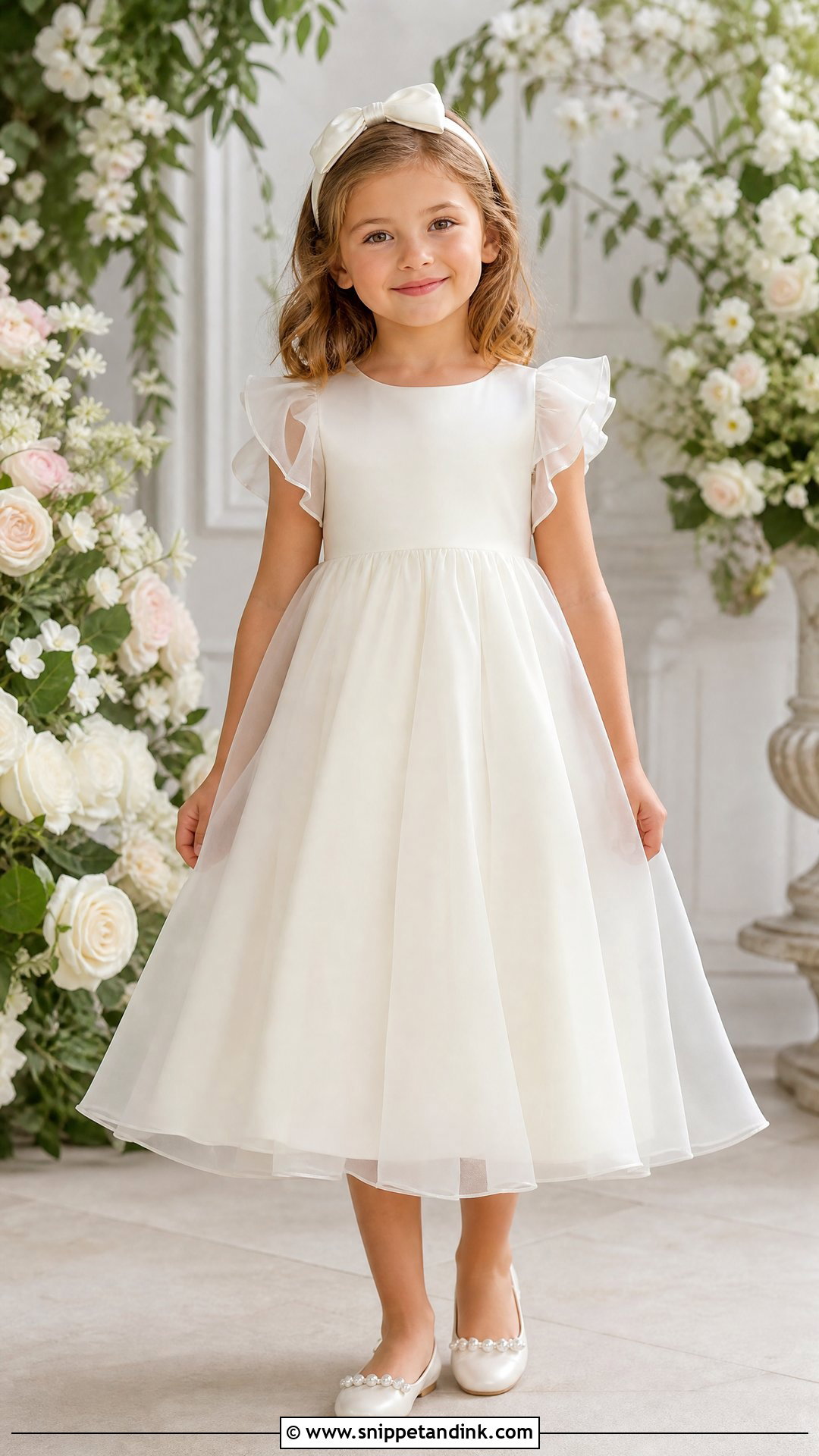 Organza Flower Girl Dress - Snippet and Ink - 25 Flowergirls Wedding Dresses