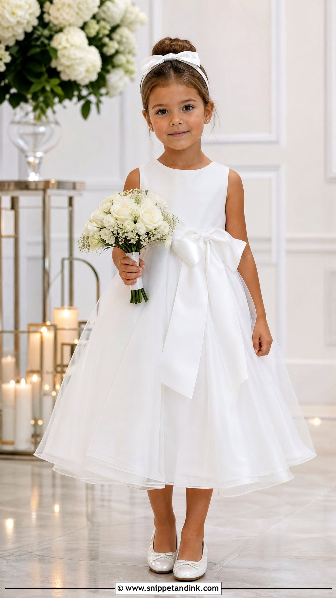 Organza Flower Girl Dress - Snippet and Ink - 25 Girl Wedding Dress Ideas