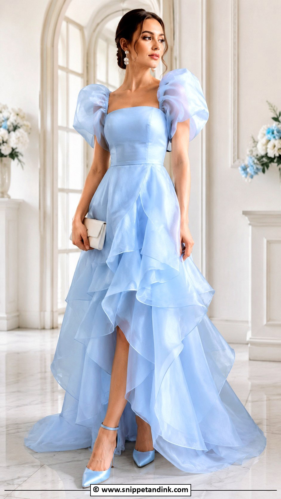 Organza Gown Design - Snippet and Ink - 35 Trending Gown Designs