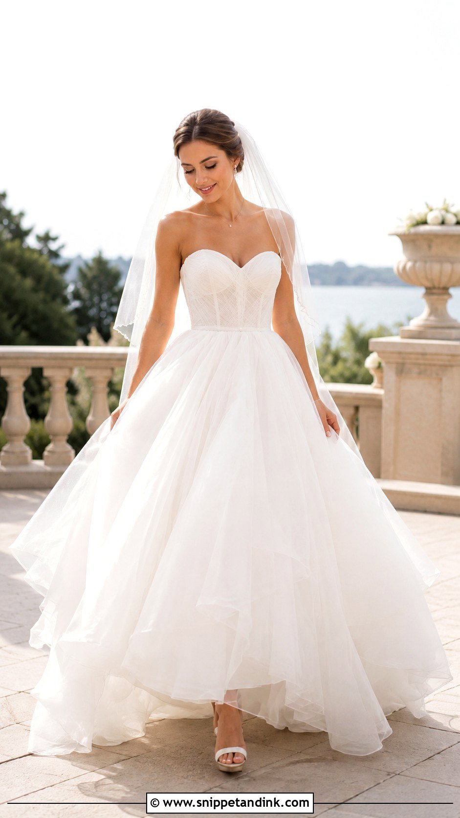 Organza Poofy Wedding Dress - Snippet and Ink - 30 Poofy Wedding Dress Ideas
