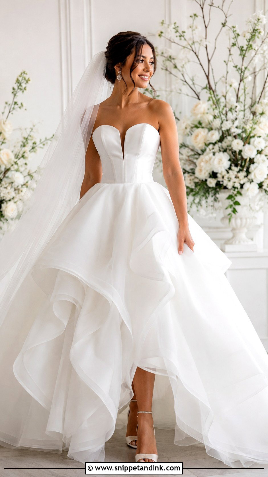 Organza Princess Wedding Dress - Snippet and Ink - 25 Dream Princesses Wedding Dresses