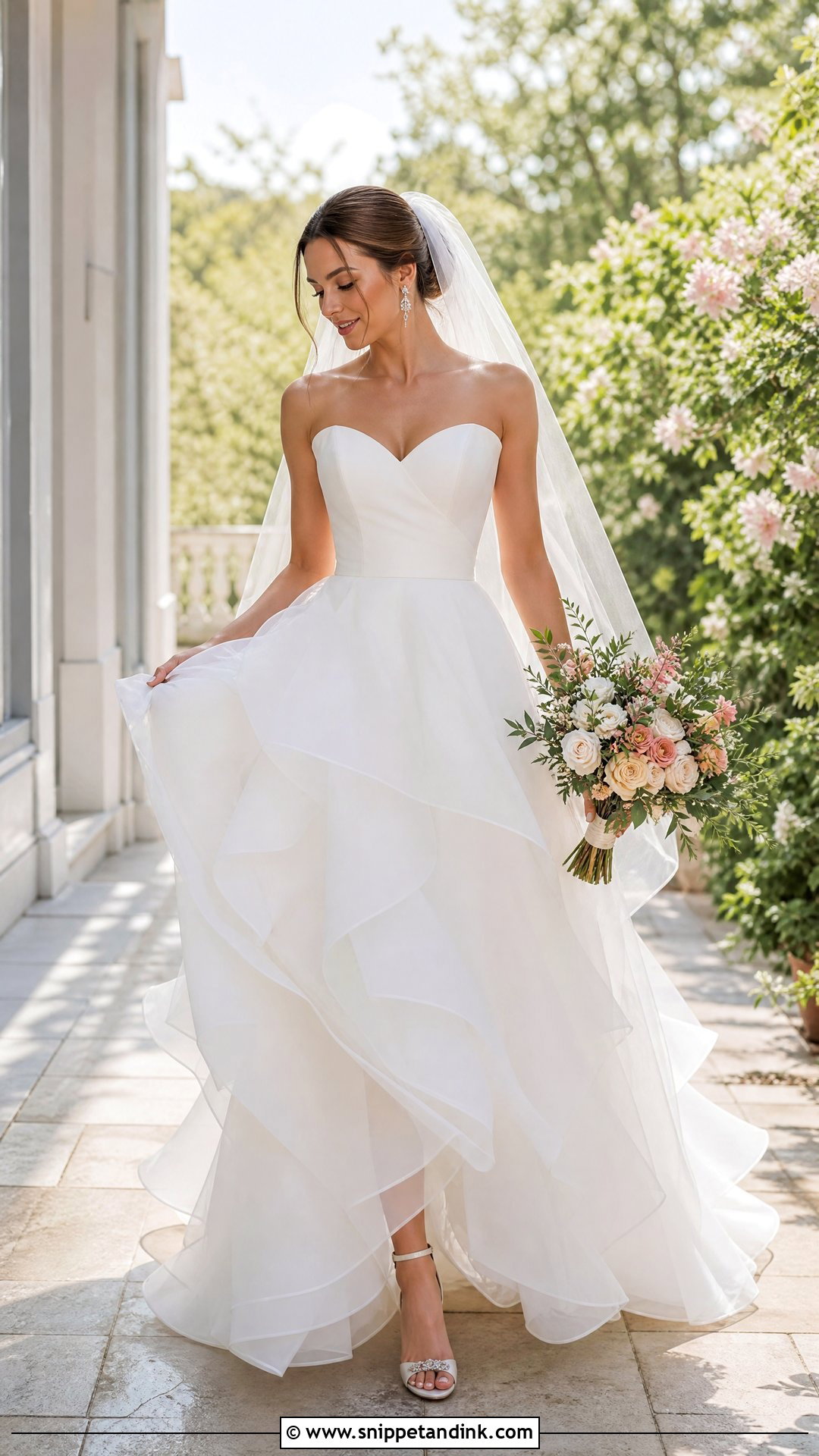 Organza Princess Wedding Dress - Snippet and Ink - 25 Princess Style Wedding Dresses