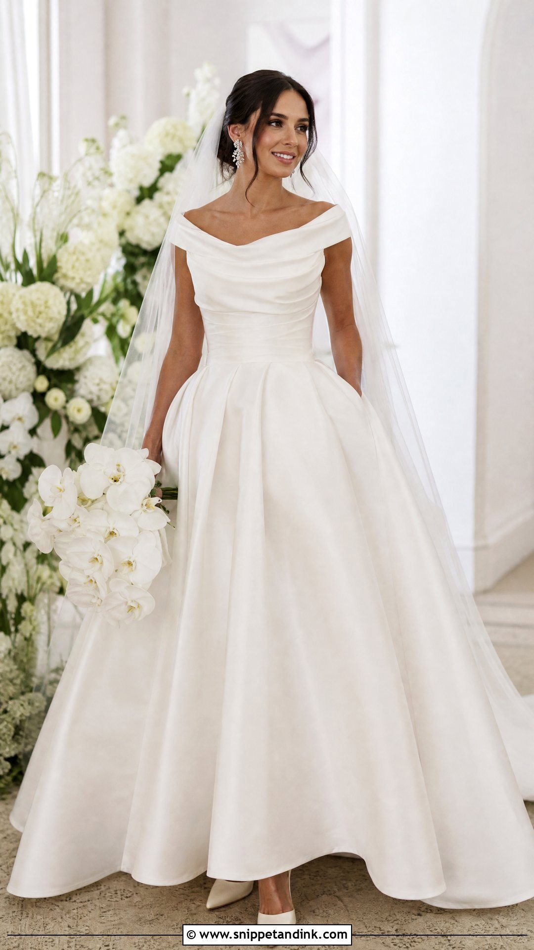 Organza Princess Wedding Dress - Snippet and Ink - 20 Timeless Wedding Dress Princess Ideas
