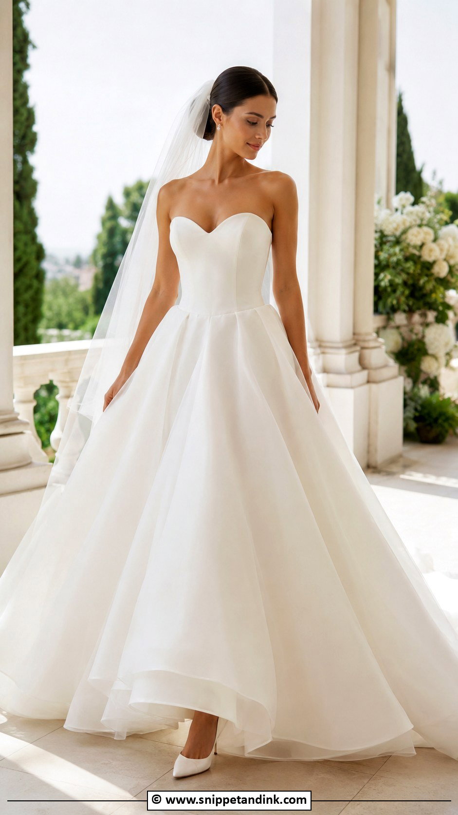 Organza Princess Wedding Dress - Snippet and Ink - 35 Princess Wedding Dresses