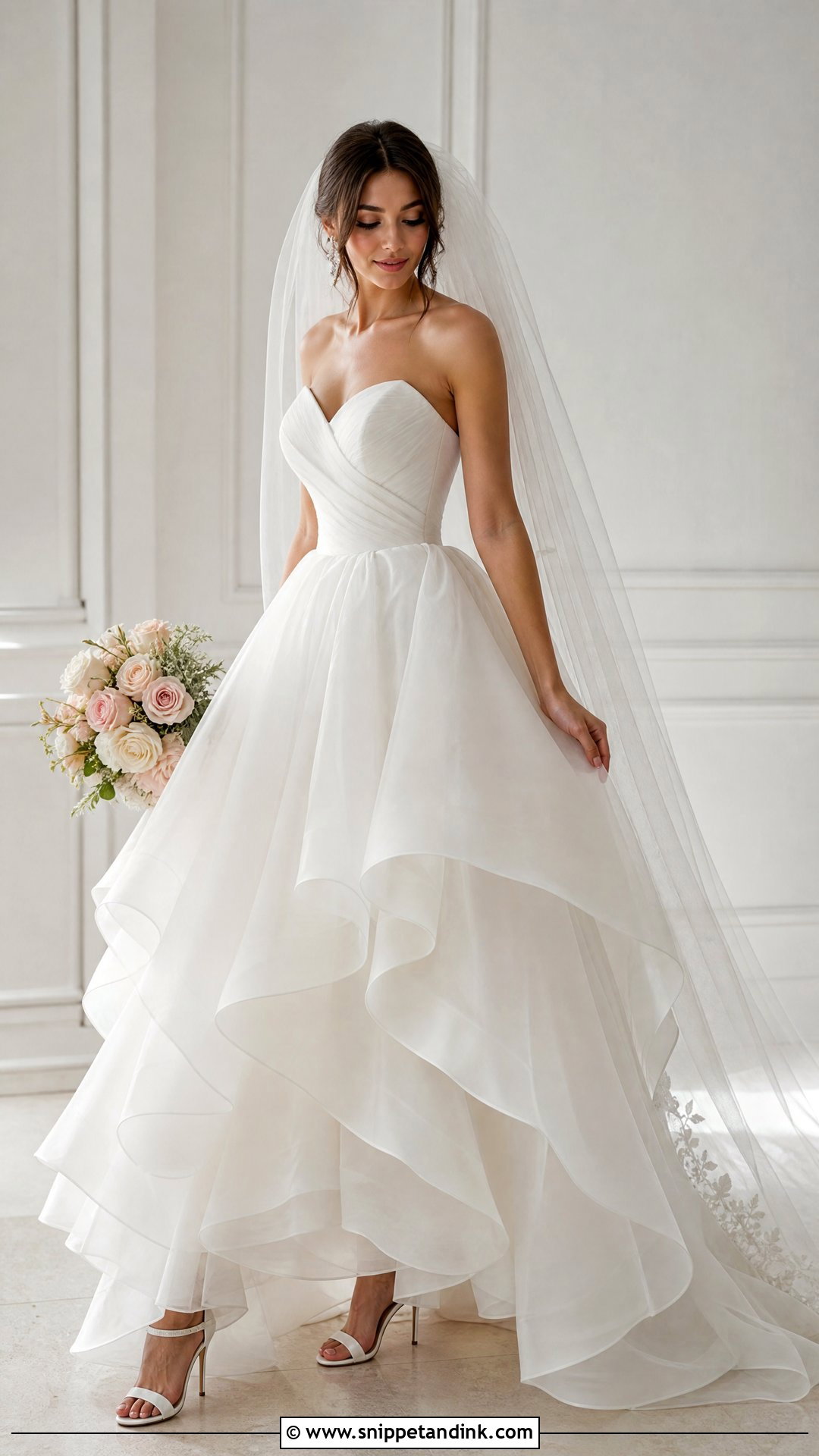 Organza Princess Wedding Gown - Snippet and Ink - 25 Princess Wedding Gown Ideas