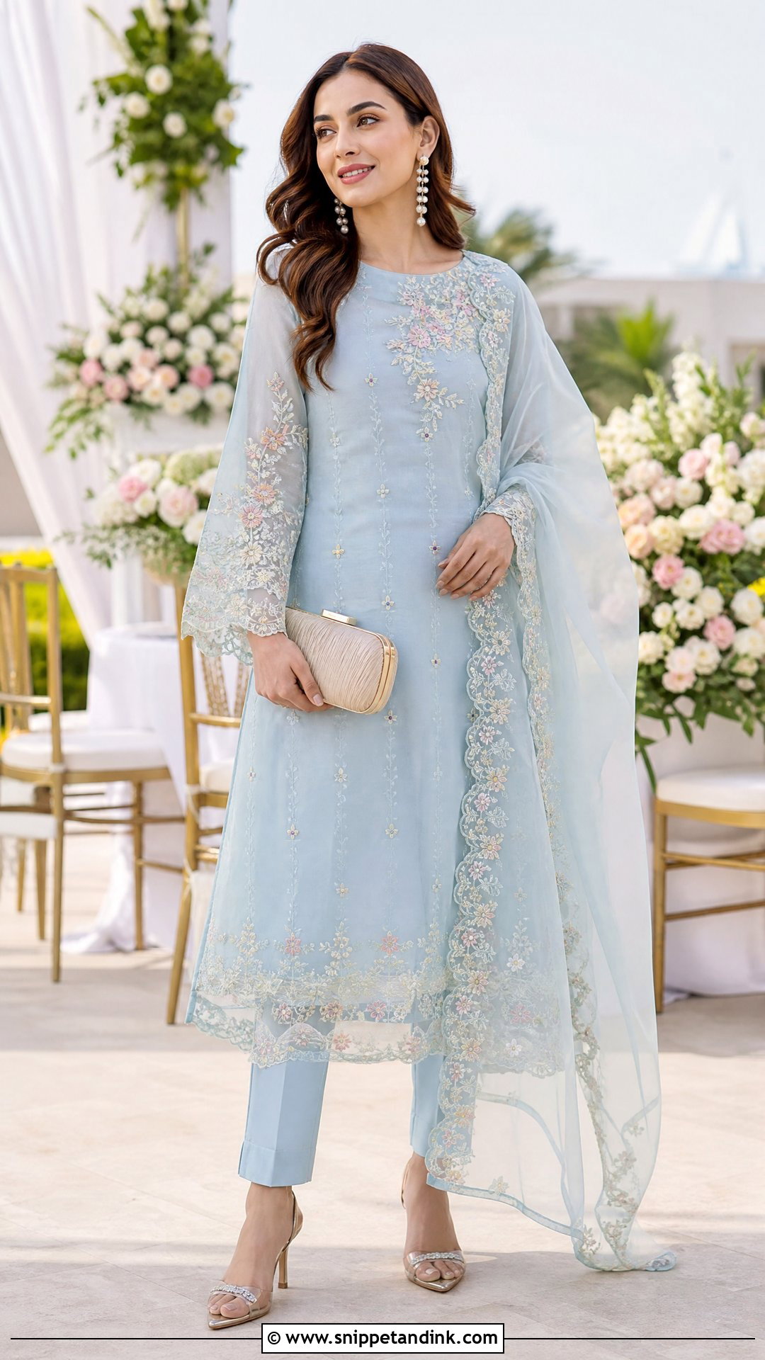 Organza Salwar Suit for Wedding - Snippet and Ink - 20 Salwar Designs for Wedding