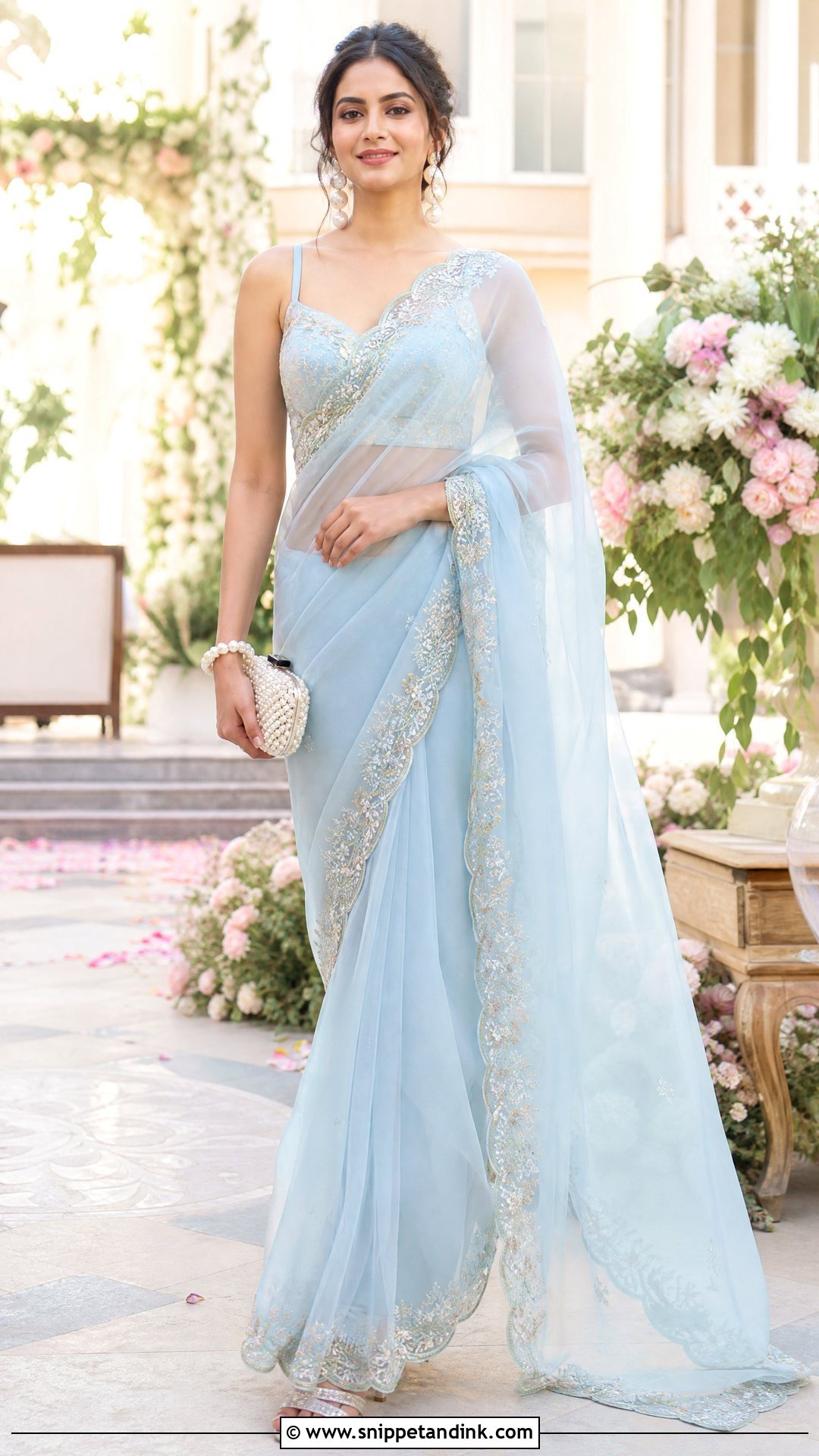 Organza Saree For Indian Wedding - Snippet and Ink - 25 Indian Wedding Dresses for Girls