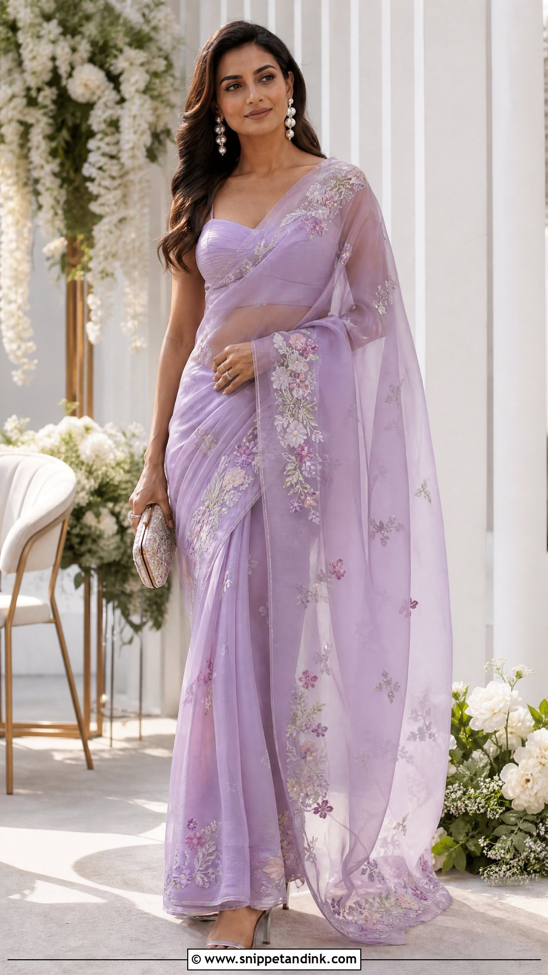Organza Saree For Wedding - Snippet and Ink - 25 Indian Dress for Wedding Ideas