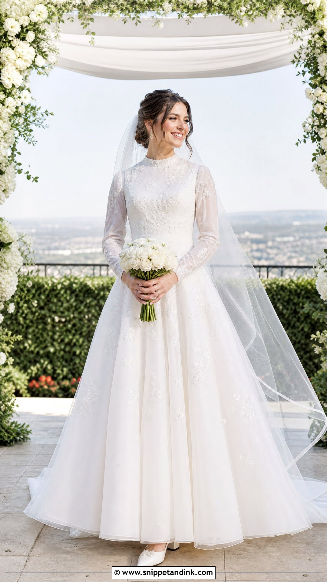 Organza Summer Jewish Wedding Dress - Snippet and Ink - 25 Jewish Wedding Dress Ideas