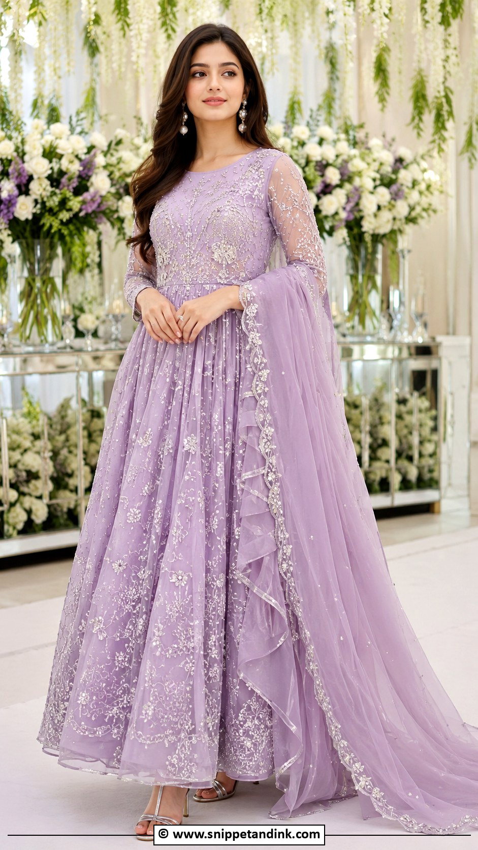 Organza Valima Dress - Snippet and Ink - 25 Valima Dress Ideas
